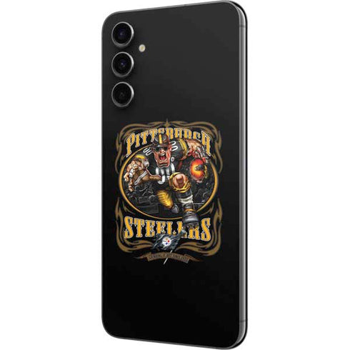 Liquid Blue NFL Pittsburgh Steelers Running Back Galaxy A14 5G Skin