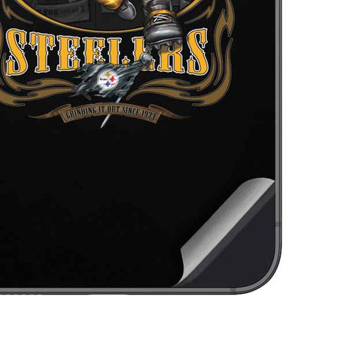 Liquid Blue NFL Pittsburgh Steelers Running Back Galaxy A14 5G Skin