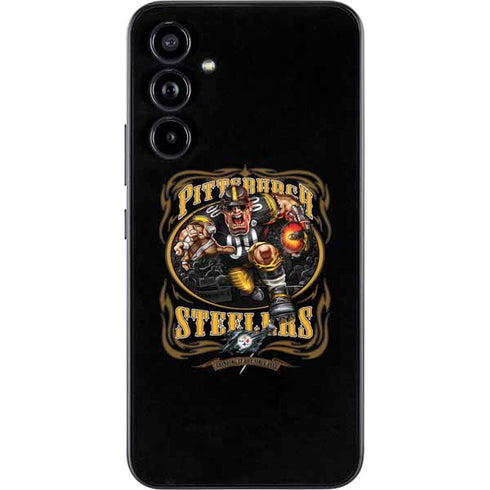 Liquid Blue NFL Pittsburgh Steelers Running Back Galaxy A54 5G Skin