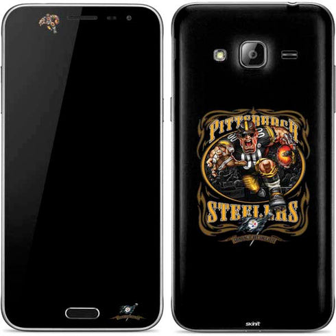 Liquid Blue NFL Pittsburgh Steelers Running Back Galaxy J3 Skin