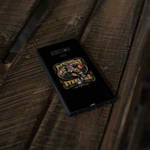 Liquid Blue NFL Pittsburgh Steelers Running Back Galaxy Note 9 Skin