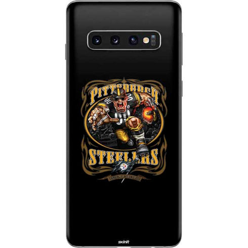 Liquid Blue NFL Pittsburgh Steelers Running Back Galaxy S10 Skin