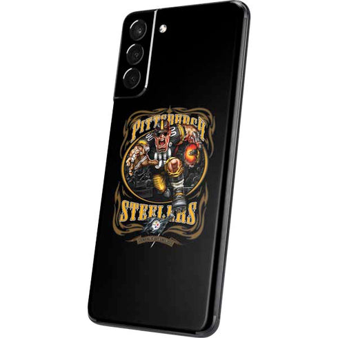 Liquid Blue NFL Pittsburgh Steelers Running Back Galaxy S21 Plus 5G Skin