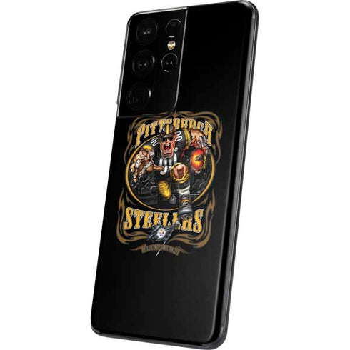 Liquid Blue NFL Pittsburgh Steelers Running Back Galaxy S21 Ultra 5G Skin
