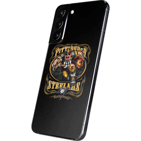 Liquid Blue NFL Pittsburgh Steelers Running Back Galaxy S22 Plus Skin