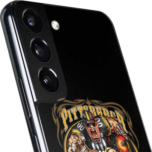 Liquid Blue NFL Pittsburgh Steelers Running Back Galaxy S22 Plus Skin