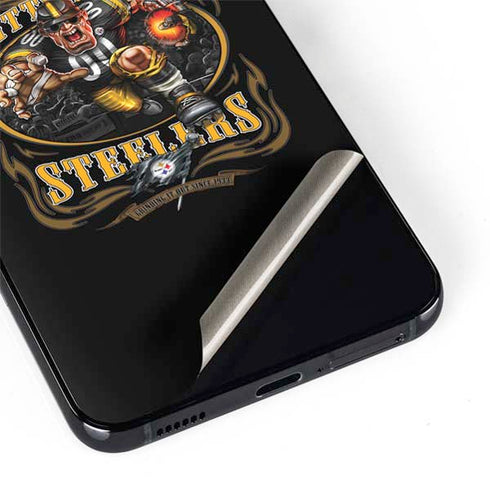Liquid Blue NFL Pittsburgh Steelers Running Back Galaxy S22 Plus Skin