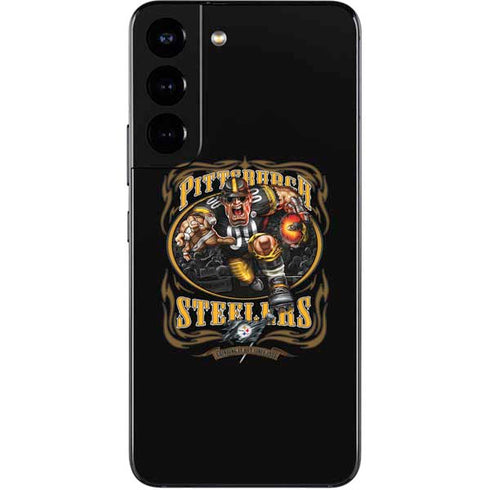 Liquid Blue NFL Pittsburgh Steelers Running Back Galaxy S22 Skin