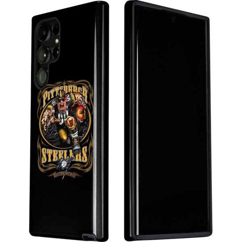 Liquid Blue NFL Pittsburgh Steelers Running Back Galaxy S22 Ultra Pro Case
