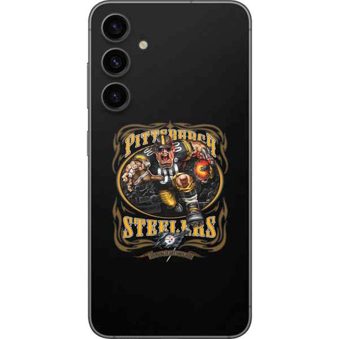 Liquid Blue NFL Pittsburgh Steelers Running Back Galaxy S23 FE Skin