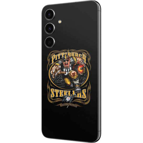 Liquid Blue NFL Pittsburgh Steelers Running Back Galaxy S23 FE Skin