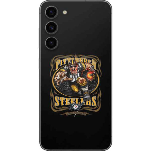Liquid Blue NFL Pittsburgh Steelers Running Back Galaxy S23 Plus Skin