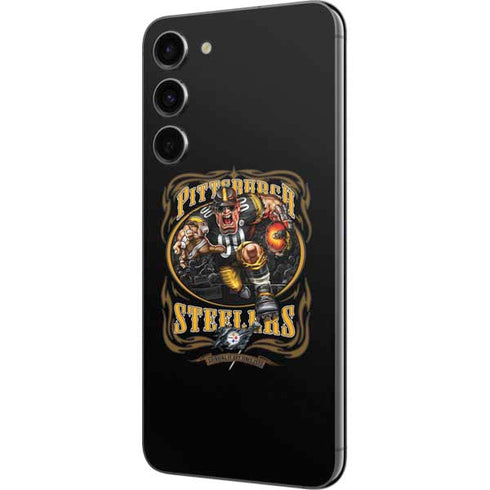 Liquid Blue NFL Pittsburgh Steelers Running Back Galaxy S23 Plus Skin