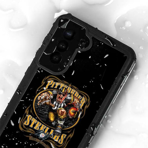 Liquid Blue NFL Pittsburgh Steelers Running Back Galaxy S23 Plus Waterproof Case