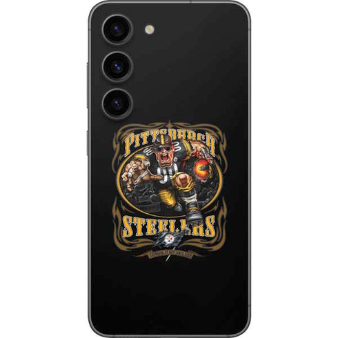 Liquid Blue NFL Pittsburgh Steelers Running Back Galaxy S23 Skin
