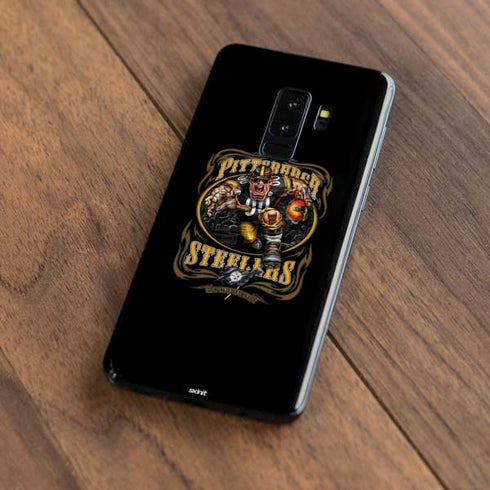 Liquid Blue NFL Pittsburgh Steelers Running Back Galaxy S9 Plus Skin