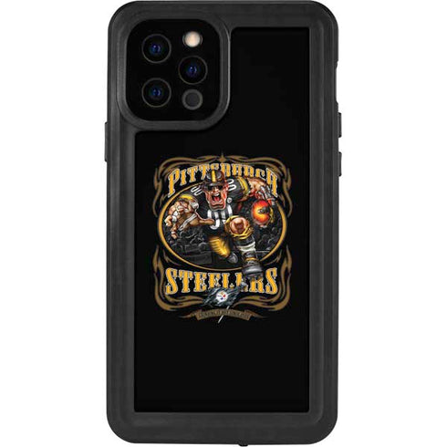 Liquid Blue NFL Pittsburgh Steelers Running Back iPhone 12 Pro Waterproof Case