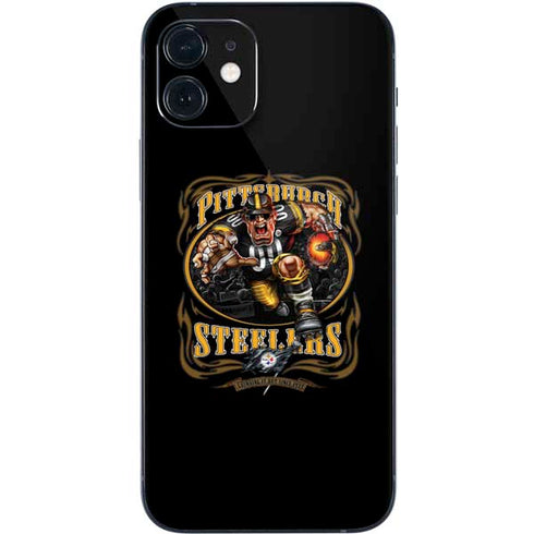 Liquid Blue NFL Pittsburgh Steelers Running Back iPhone 12 Skin