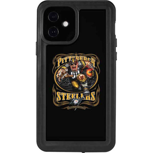 Liquid Blue NFL Pittsburgh Steelers Running Back iPhone 12 Waterproof Case