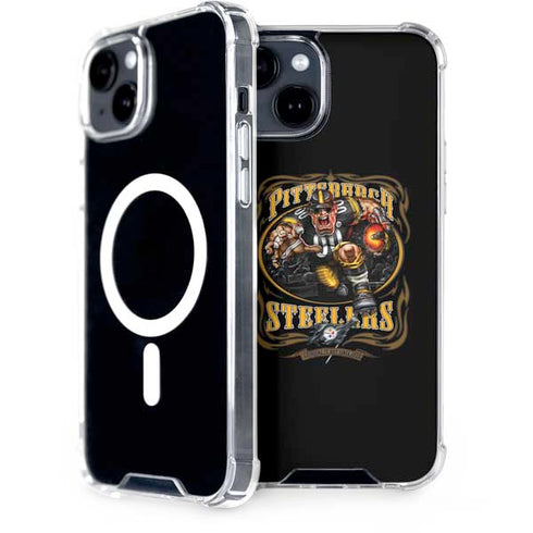 Liquid Blue NFL Pittsburgh Steelers Running Back iPhone 13 MagSafe Case