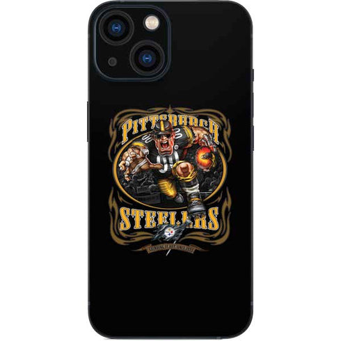 Liquid Blue NFL Pittsburgh Steelers Running Back iPhone 13 Mini Skin