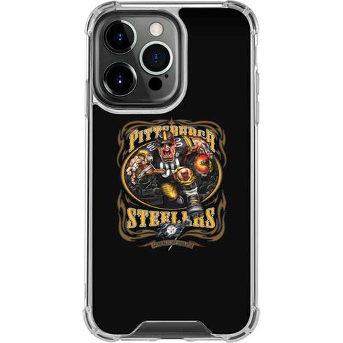 Liquid Blue NFL Pittsburgh Steelers Running Back iPhone 13 Pro Clear Case