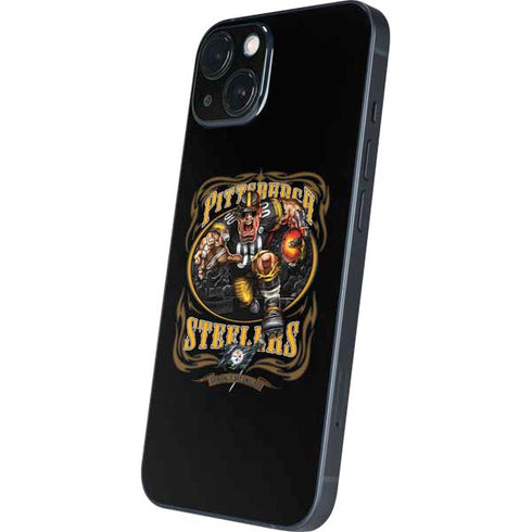 Liquid Blue NFL Pittsburgh Steelers Running Back iPhone 14 Plus Skin