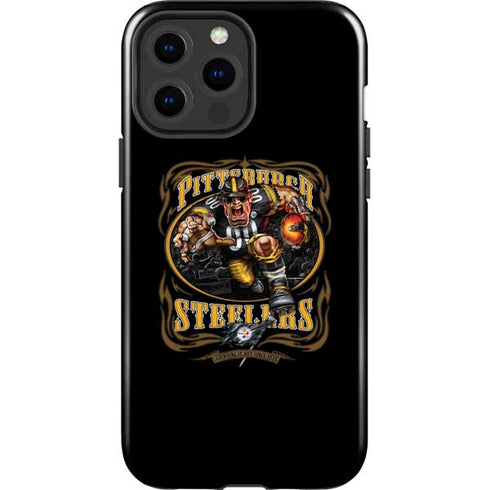 Liquid Blue NFL Pittsburgh Steelers Running Back iPhone 15 Pro Max Impact Case