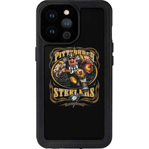 Liquid Blue NFL Pittsburgh Steelers Running Back iPhone 14 Pro Max Waterproof Case