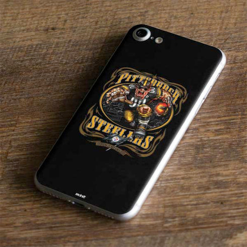 Liquid Blue NFL Pittsburgh Steelers Running Back iPhone 7 Skin