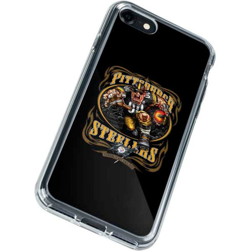 Liquid Blue NFL Pittsburgh Steelers Running Back iPhone SE (2nd & 3rd Gen) Clear Case