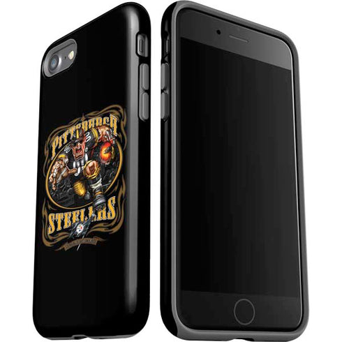 Liquid Blue NFL Pittsburgh Steelers Running Back iPhone SE (2nd & 3rd Gen) Pro Case