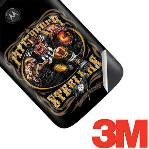 Liquid Blue NFL Pittsburgh Steelers Running Back Moto E5 Play Skin
