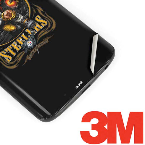 Liquid Blue NFL Pittsburgh Steelers Running Back Moto G6 Skin