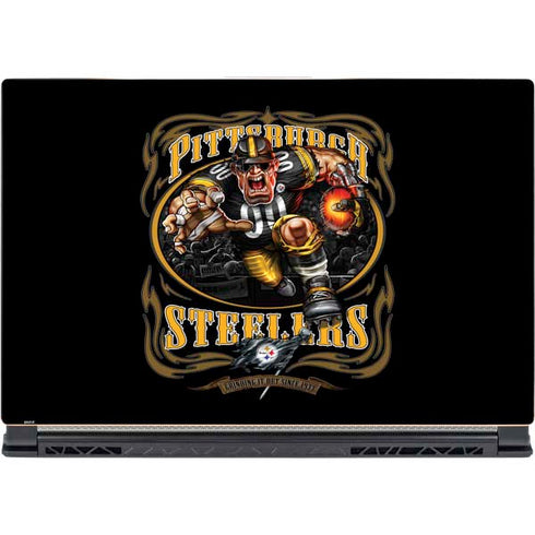 Liquid Blue NFL Pittsburgh Steelers Running Back MSI GS65 Stealth Laptop Skin