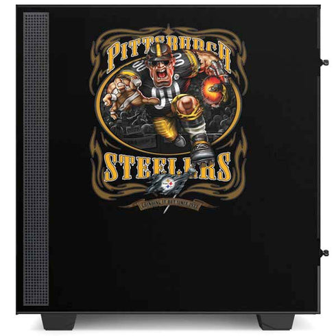 Liquid Blue NFL Pittsburgh Steelers Running Back NZXT H510 Compact ATX Mid-Tower Case Skin