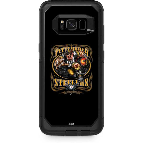 Liquid Blue NFL Pittsburgh Steelers Running Back Otterbox Commuter Galaxy Skin