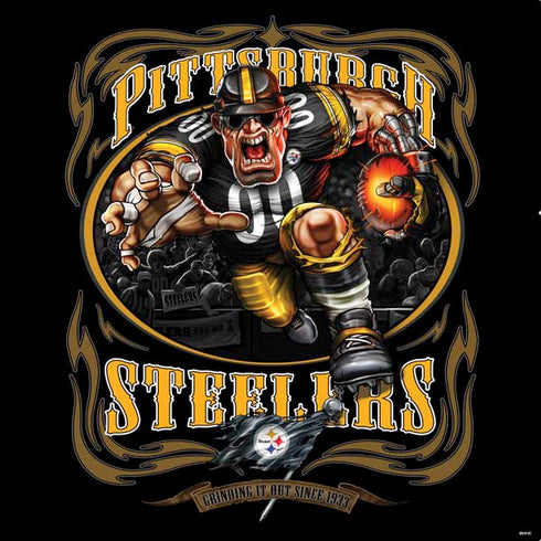 Liquid Blue NFL Pittsburgh Steelers Running Back PS4 Console and Controller Bundle Skin