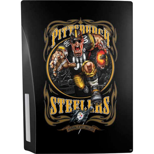 Liquid Blue NFL Pittsburgh Steelers Running Back PS5 Bundle Skin