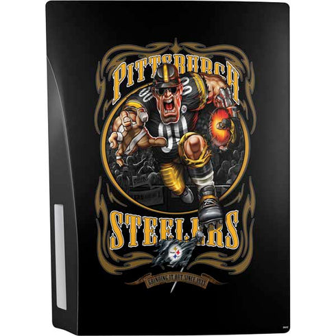 Liquid Blue NFL Pittsburgh Steelers Running Back PS5 Console Skin