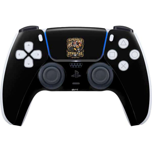 Liquid Blue NFL Pittsburgh Steelers Running Back PS5 Controller Skin