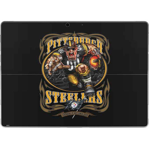 Liquid Blue NFL Pittsburgh Steelers Running Back Surface Pro 9 Skin