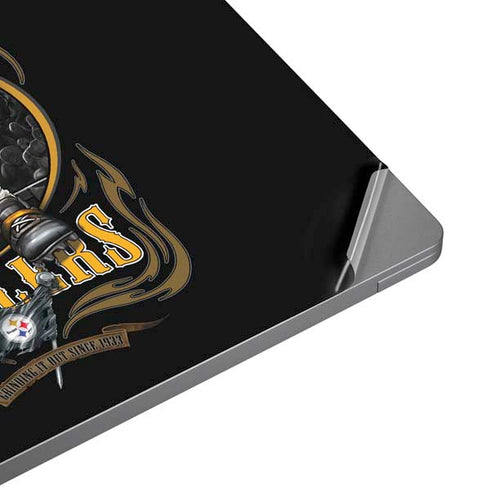 Liquid Blue NFL Pittsburgh Steelers Running Back Universal Laptop 15in (12.2 x 8.8in) Skin