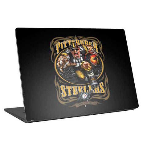Liquid Blue NFL Pittsburgh Steelers Running Back Universal Laptop 16in (13 x 9.4in) Skin