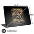 Liquid Blue NFL Pittsburgh Steelers Running Back Universal Laptop 18in (14.6 x 10.6in) Skin