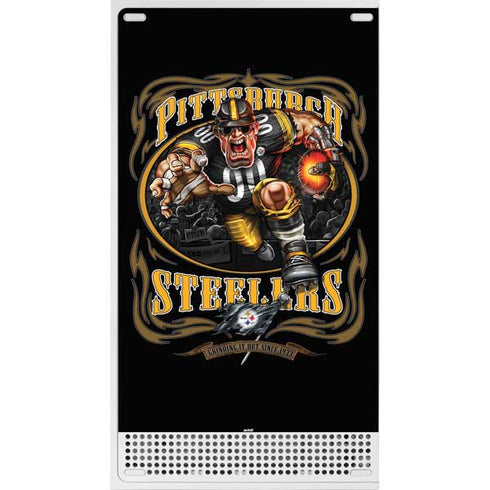 Liquid Blue NFL Pittsburgh Steelers Running Back Xbox Series S Bundle Skin