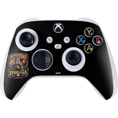 Liquid Blue NFL Pittsburgh Steelers Running Back Xbox Series S Controller Skin