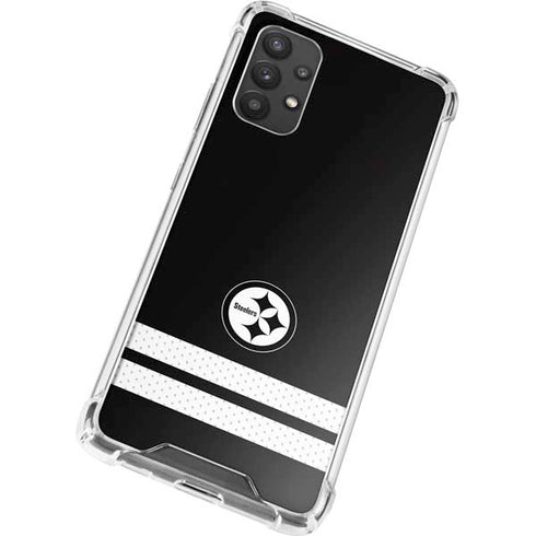NFL Pittsburgh Steelers Shutout Galaxy A32 5G Clear Case