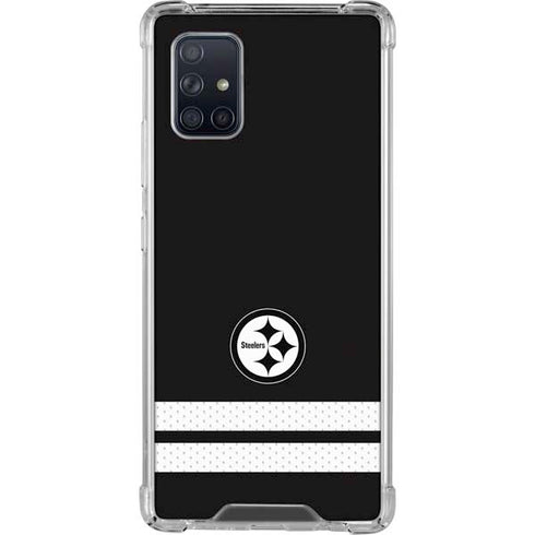 NFL Pittsburgh Steelers Shutout Galaxy A71 5G Clear Case