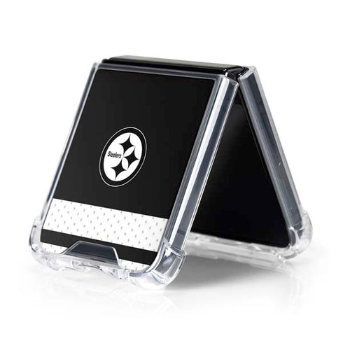 NFL Pittsburgh Steelers Shutout Galaxy Z Flip5 5G Clear Case